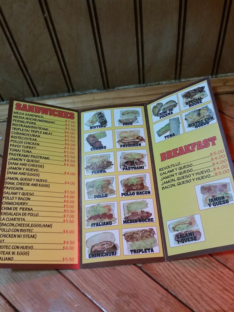 La Casa del Sandwich Menu - Image 6
